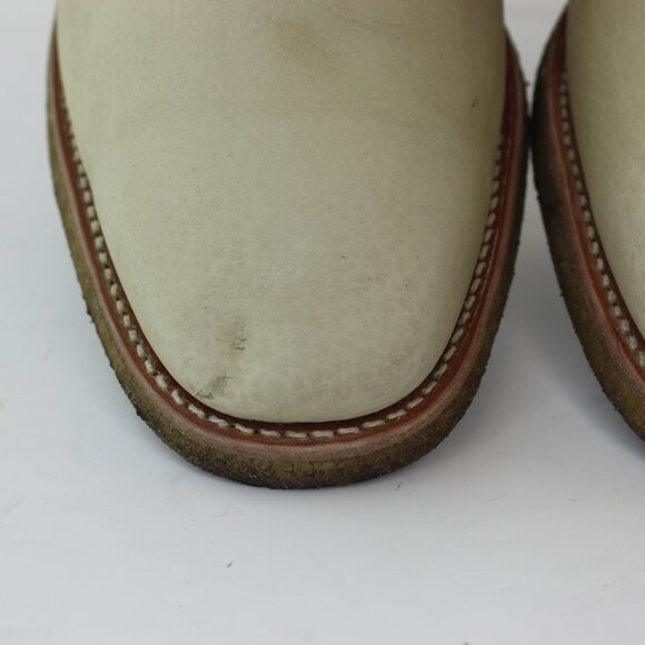 Royal Tweed Church's Cheaney of England White Leather Tassled Oxford - Picture 9 of 9